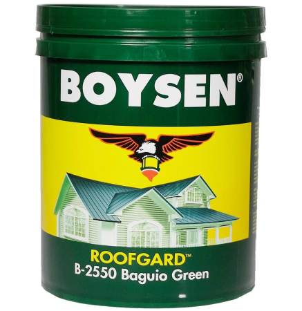 Boysen ROOFGUARD 4 Liters/1 Gallon [Baguio Green