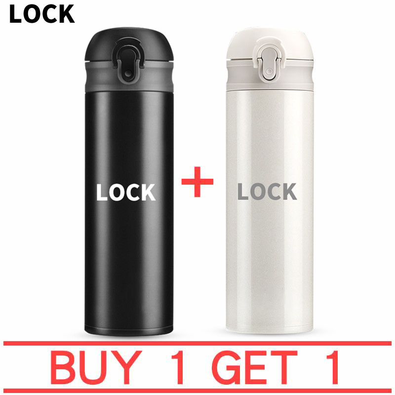 Lock Tumbler Thermos cup stainless 500ml Vacuum Steel