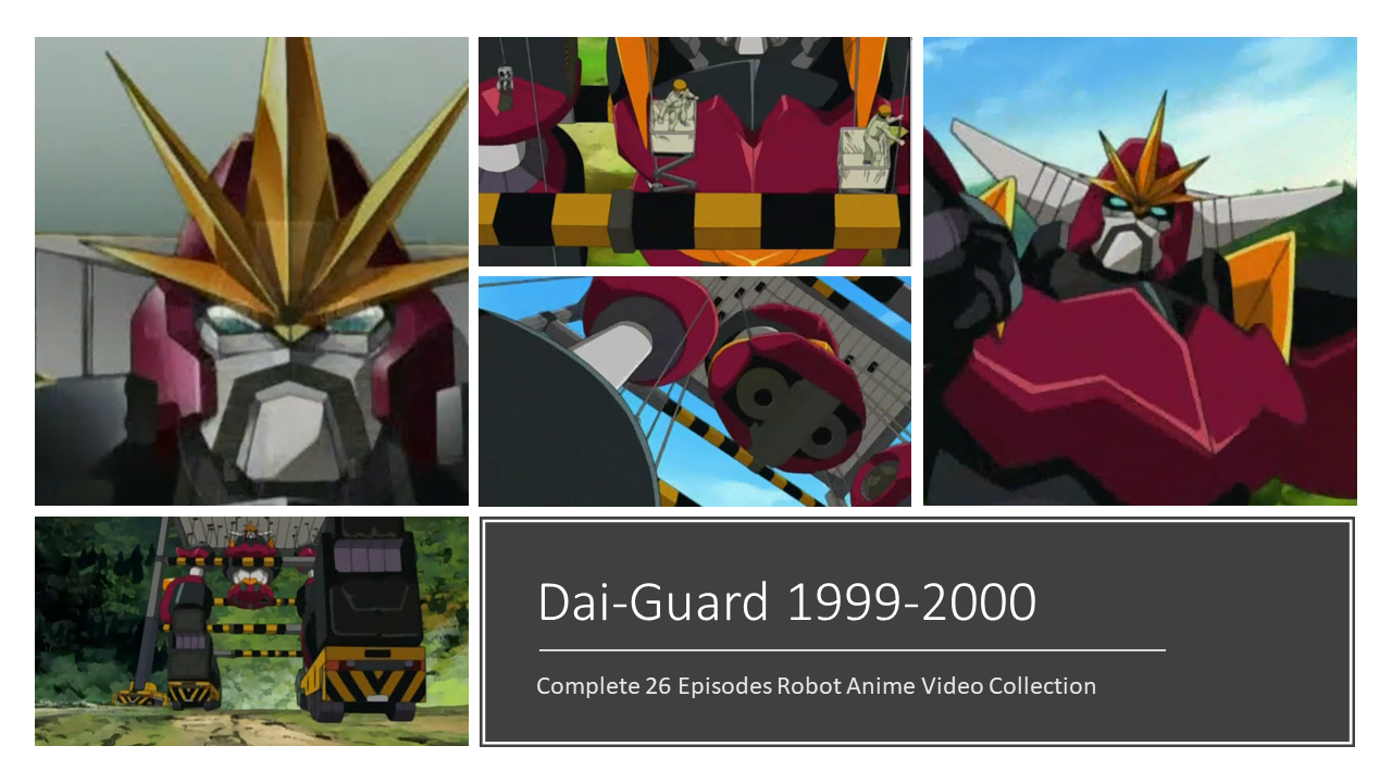 Dai-Guard 1999-2000 Robot Anime Complete 26 Episodes Video Collection with  English Subtitles, Includes Free Surprise Gifts | Lazada PH