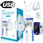 Portable Ultrasonic Nebulizer for Kids and Adults by XT