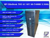 HP EliteDesk 705 G1 SFF Desktop with A6-7400B Processor