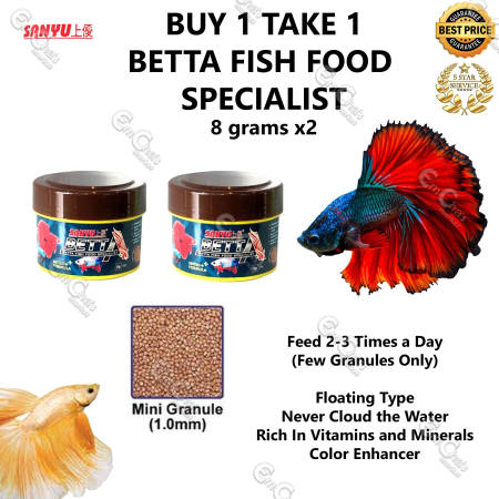 SANYU BETTA FISH Food - 8g x 2