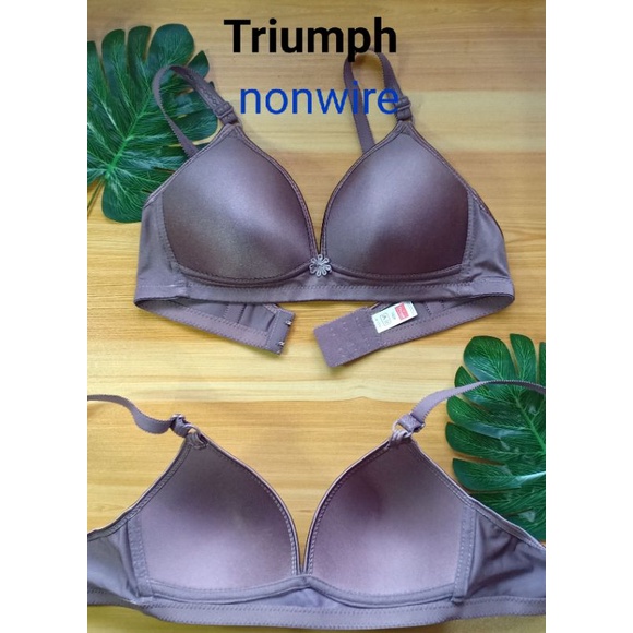 NO WIRE HIGH QUALITY BRA TRIUMPH (like) SIZE 34 TO 40 (PLEASE ADD SIZE- refer to SIZE CHART) Comfortable Breathable T-Shirt Bra for Women and Girls - Image 4