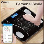 Smart Bluetooth Body Fat Scale with APP and Batteries