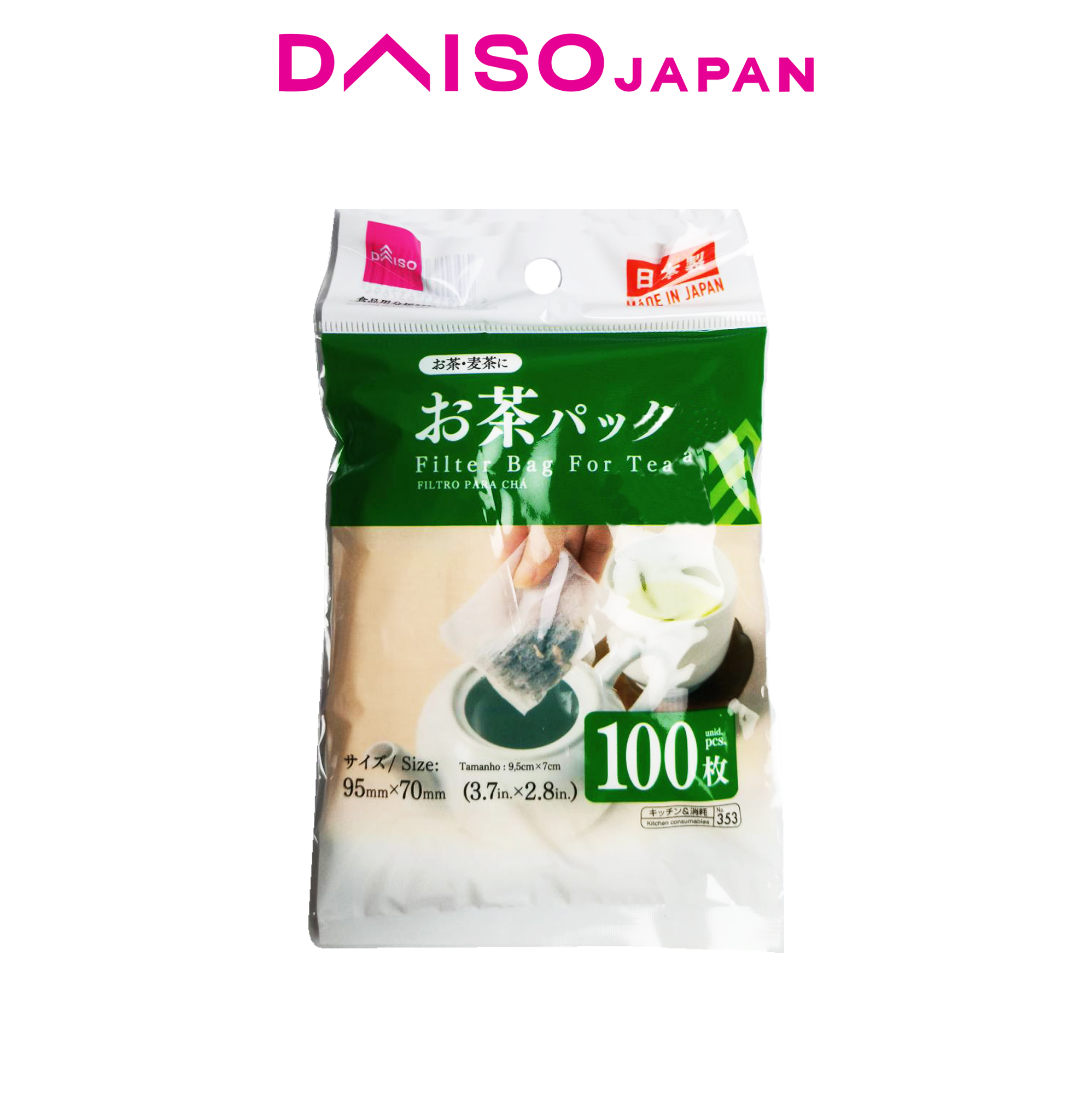 Empty tea bag online daiso