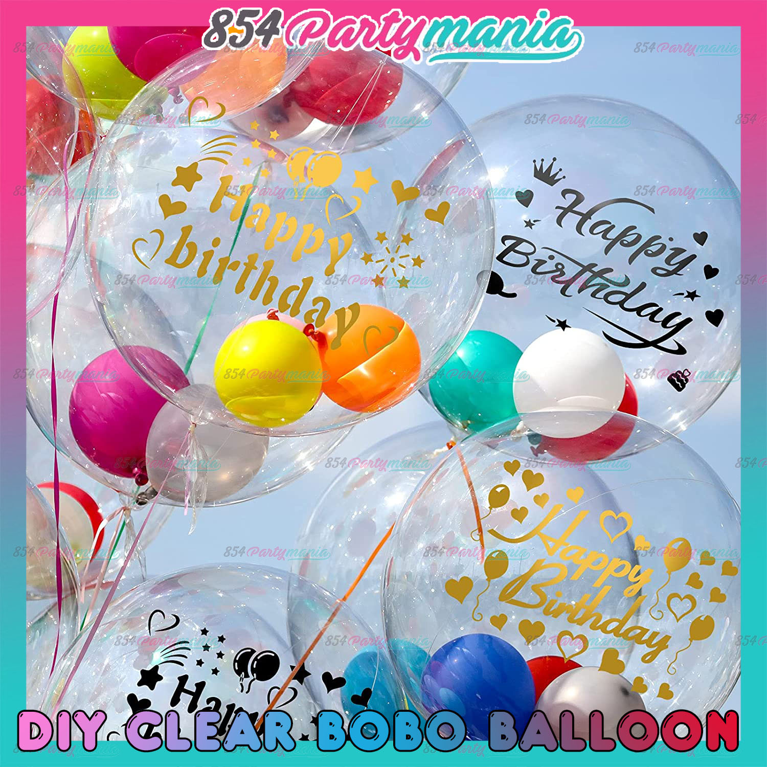 Transparent Bubble Balloon Bobo