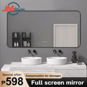 JMStyle Rectangular Bathroom Mirror with Aluminum Frame