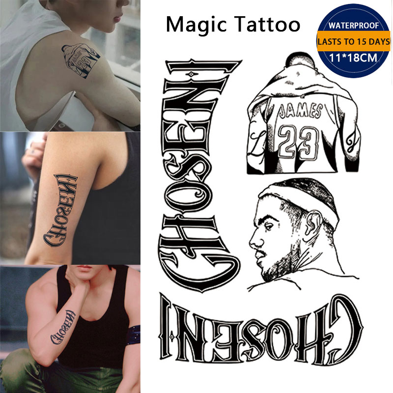 You sure you want to get Chosen 1 tattooed on you When Nike rolled out  their iconic deaged Lebron James advertisement  The SportsRush
