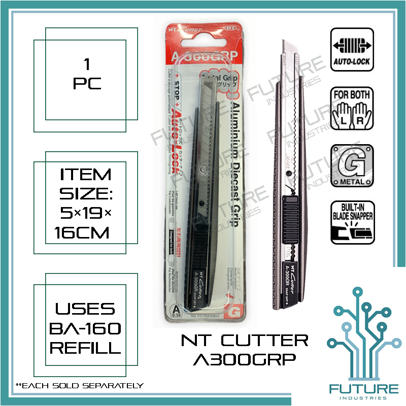 Nt cutter L500-G Cutter 18 mm Silver