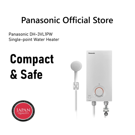 Panasonic DH-3VL1PW Single-point Water Heater