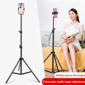 Smilee Portable Tripod Ring Light with Phone Holder