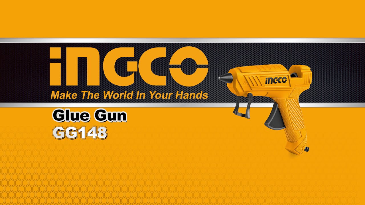 Pistolet à Colle électrique 100W INGCO GG148 - Vente en Ligne sur L