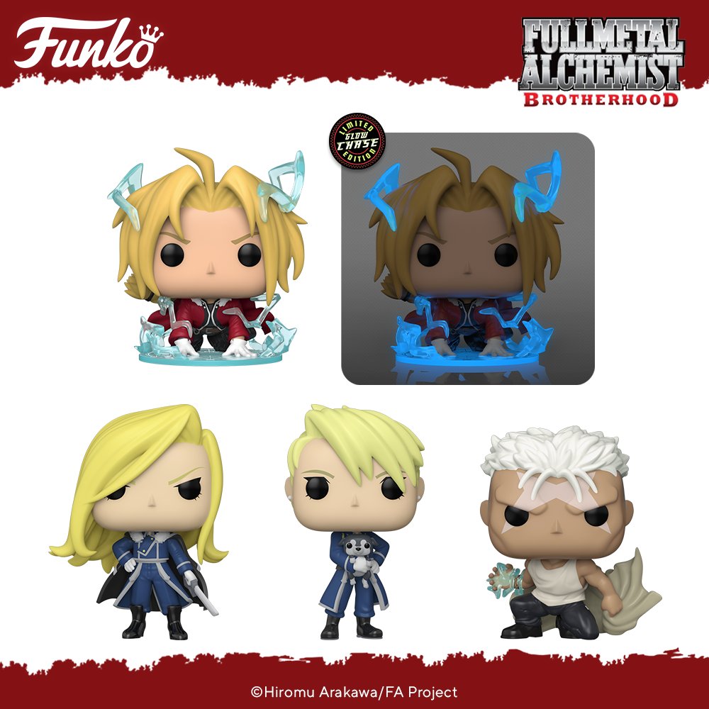 Estátua Colecionável Edward Elric: Fullmetal Alchemist Brotherhood Anime  Mangá - MKP - Toyshow Tudo de Marvel DC Netflix Geek Funko Pop Colecionáveis