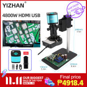 Industrial Digital Microscope Camera for Phone Repair, 38MP/48MP, HDMI/USB