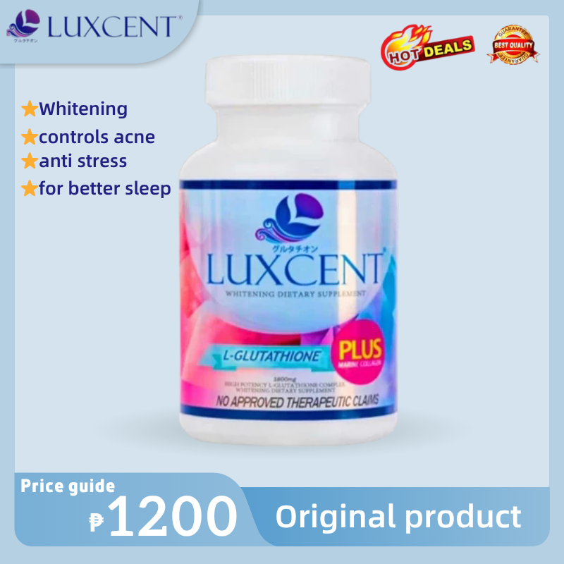 luxcent glutathione price philippines Luxcent Glutathione Capsule 1800Mg - Whitening & Antioxidant L-Glutathione  Supplement