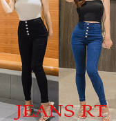 High Waist Skinny Jeans for Women by RT Fashion