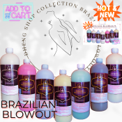 Brazilian Blowout 1L Keratin Hair Treatment with Argan Oil