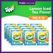 Tang Instant Drink Mix - Iced Tea Lemon Flavor 19g with Vitamins and Minerals