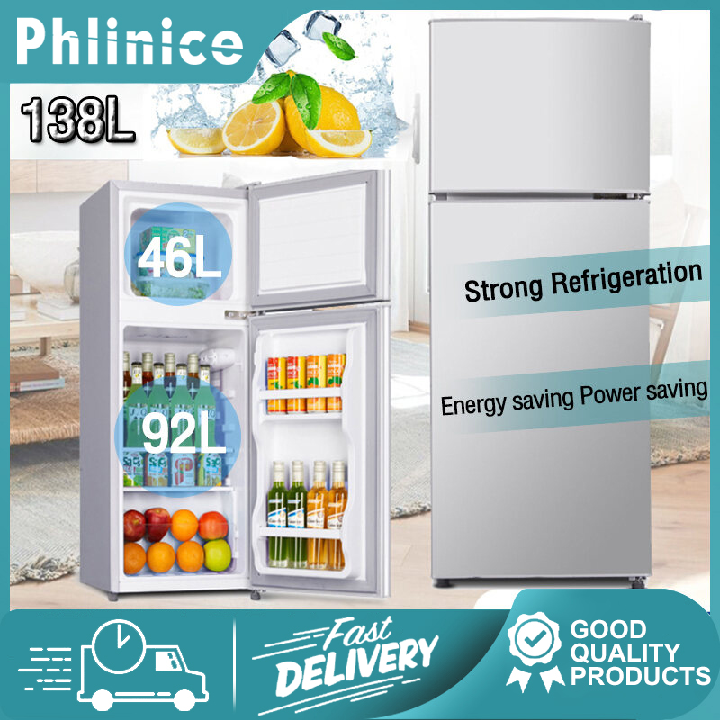 Phlinice Small Energy Saving Mini Refrigerator, 4.8 Cu ft