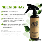 NEEM OIL SPRAY ORGANIC PESTICIDE FUNGICIDE - 500ML