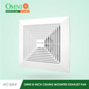 OMNI 8-Inch Ceiling Mounted Exhaust Fan - XFC-200-8"