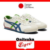 Onitsuka Tiger Mexico 66 White Blue Green Sneakers