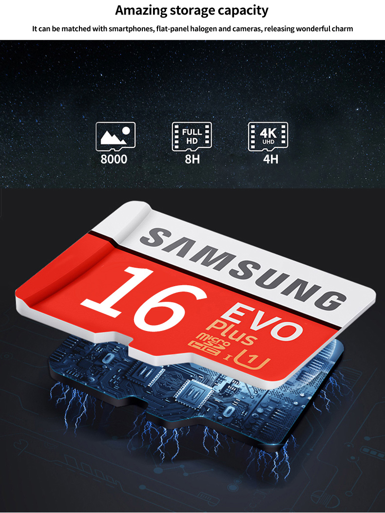 คำอธิบายเพิ่มเติมเกี่ยวกับ COD ของแท้ Micro SD Cards Samsung Memory card EVO PLUS 32GB/64GB/128GB/256GB Class 10 U3 แถม Adapter