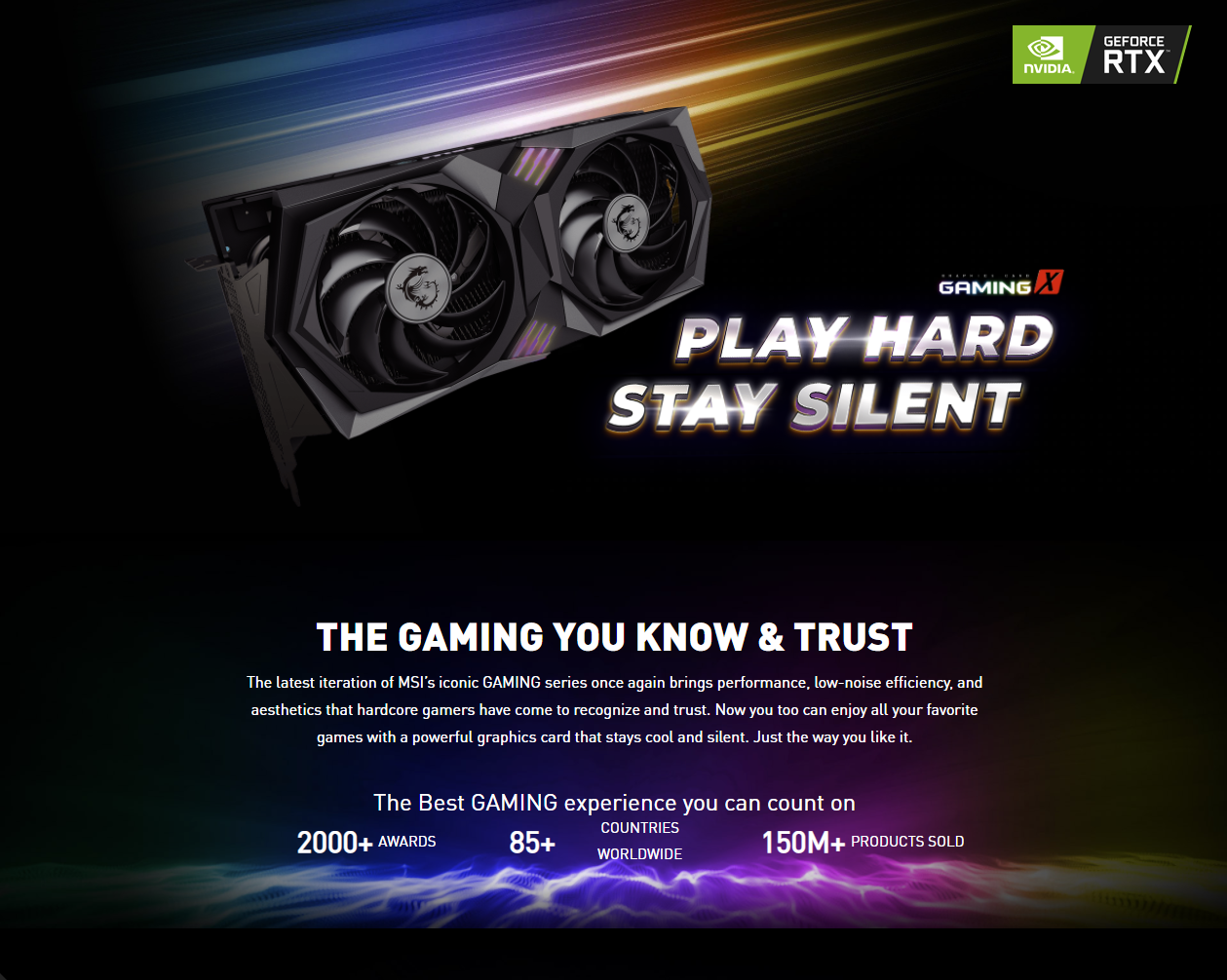 MSI Gaming GeForce RTX 3060 12GB 15 Gbps GDRR6 192-Bit HDMI/DP PCIe 4 Twin-Frozr Torx Fan Ampere RGB OC Graphics Card (RTX 3060 Gaming X 12G)