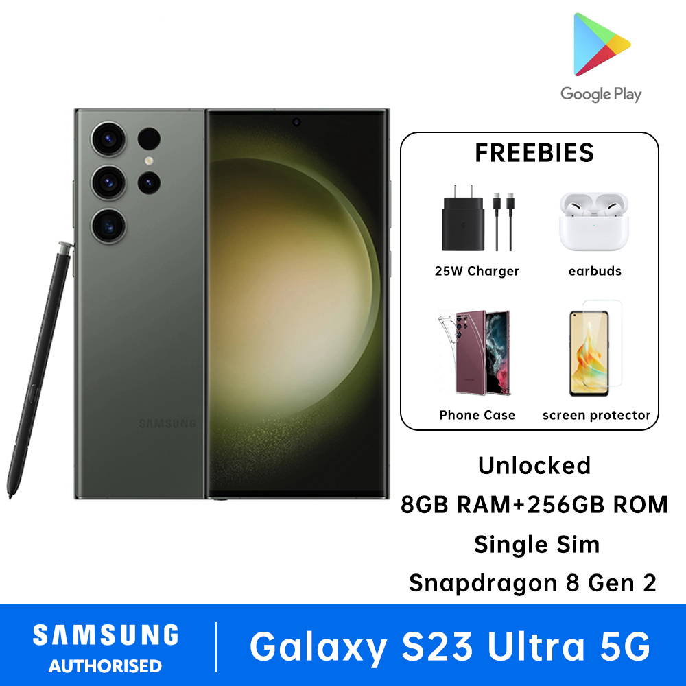 Samsung Galaxy S23 Ultra Single Sim 8GB RAM + 256GB ROM Cell Phone Factory Unlocked Android Smartphone 200MP Camera Night Mode Long Battery Life - Image 2