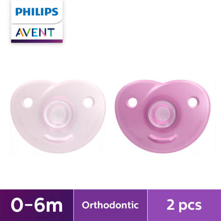 Philips AVENT 0-6m Soothie Pacifier, 2-pack
