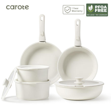 Carote Non Stick Frying Pan Set - Induction & Gas Stove Compatible