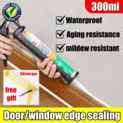 Multipurpose Silicone Sealant with Free Sealant Gun - Waterproof and Adhesive