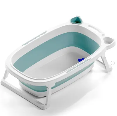 MnKC Baby Poratble Foldable Bathtub Babies Infant and Toddlers Expandable Bath tub - Gift Ideas (2)