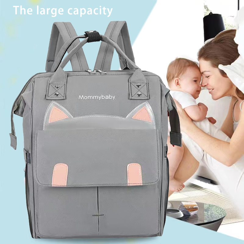 Mommy and Baby Diaper Bag with Insulated Backpack - 