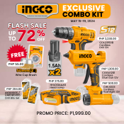 Ingco 12V Cordless Drill Screwdriver with Battery and Charger