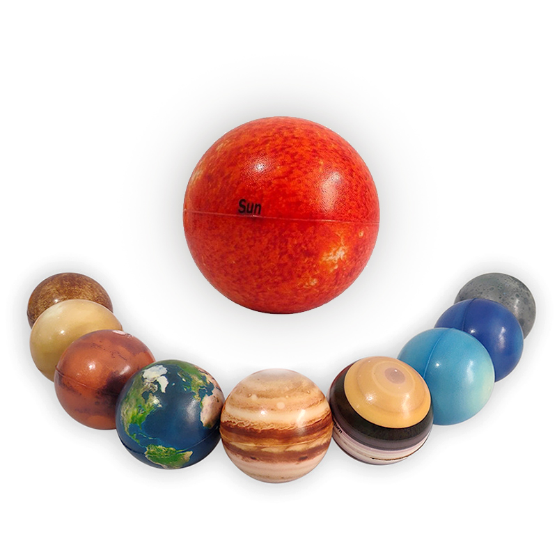 Solar System Planet Balls Stress Relief Educational Toys For Kids