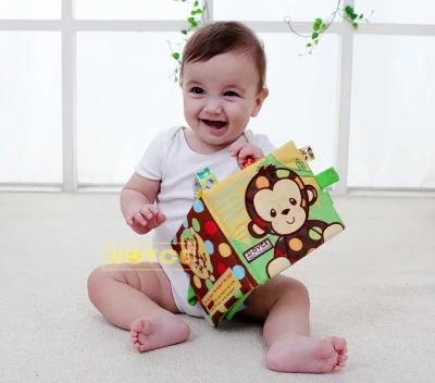 Baby Soft Cloth First Story Book Cloth Book Baby Soft Book Educational Fabric Book (1)