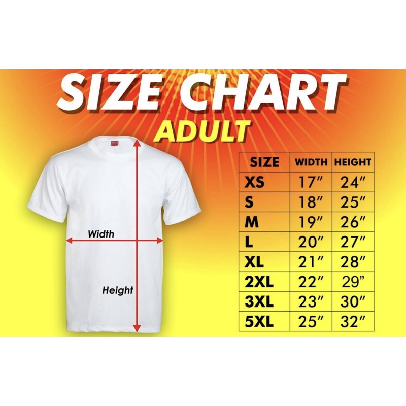 Xs size best sale t shirt