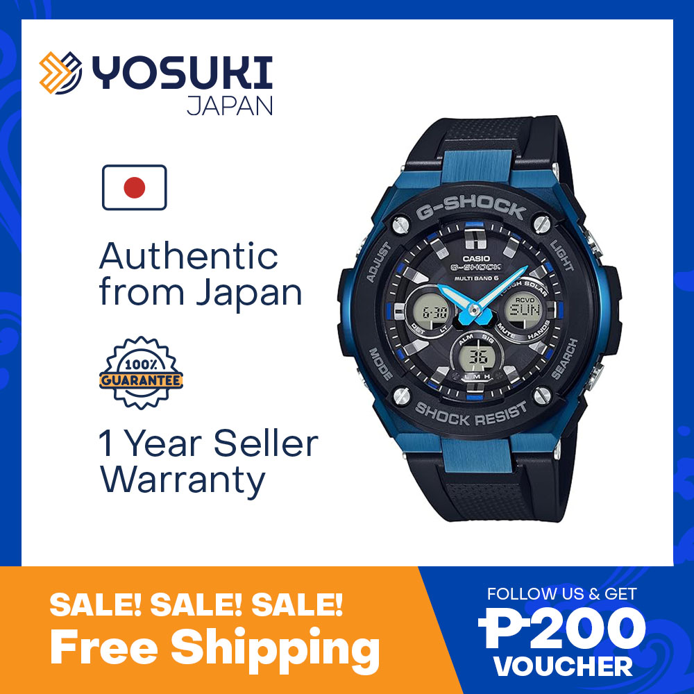 G Steel Gstw3001ajf CASIO G-SHOCK GST-W300-1AJF G-STEEL Mid Size 