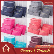 LOVE&HOME Travel Storage Bag Set - Waterproof Packing Cubes