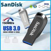 SanDisk USB 3.0 Metal Flash Drive - 128GB to 2TB