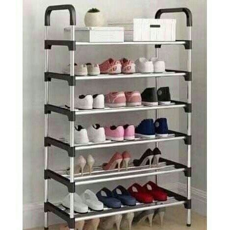 Simple Metal Shoe Rack Multi Layer Lazada Ph