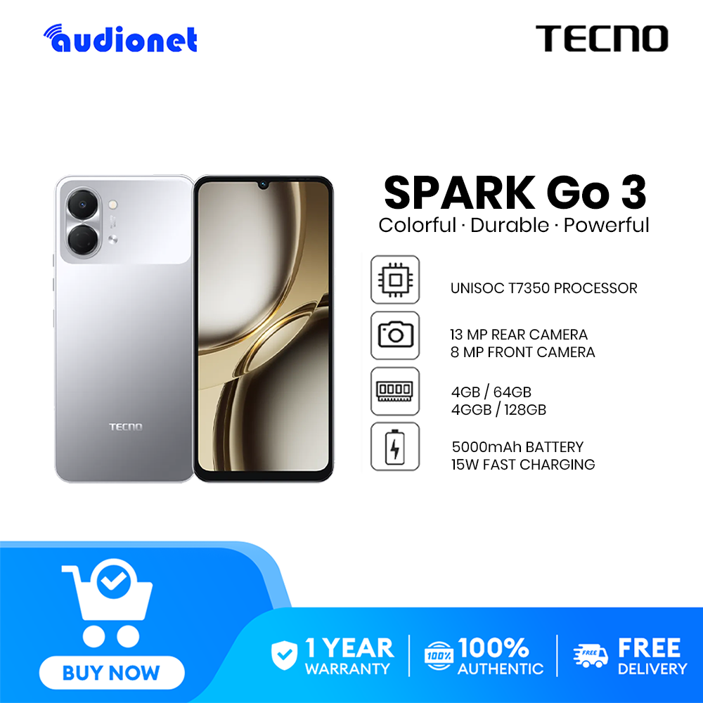 TECNO SPARK GO 3 /4/64GB + 4/128GB / Unisoc T7250 / 13MP+AI FlashSnap / 120Hz, 6.75'' HD+｜IP64 / 5000mAH - Image 3
