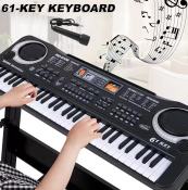 Kids Digital Piano Keyboard Toy - Educational Musical Instrument