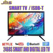 JMS Smart TV with Bluetooth, 22" screen