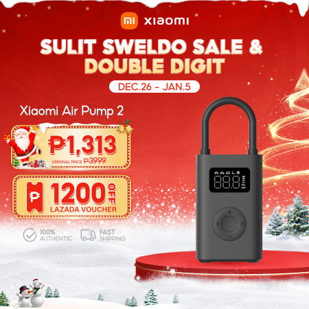 Xiaomi Air Pump 2: Portable Rechargeable Inflator Compressor