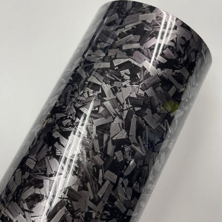 FORGED CARBON BLACK STICKER WRAP FOR CAR/MC Car film