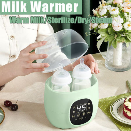 Baby Brezza Milk Warmer Sterilizer: 6-in-1 Bottle Warmer