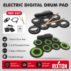 Rixton Portable Electronic Drum Set