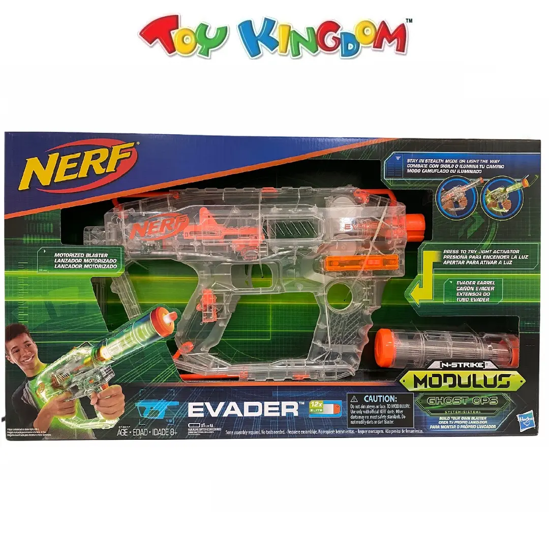 nerf n strike modulus evader